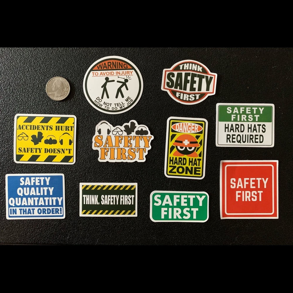 Stickers Hard Hat / Tool Box NEW